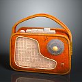 Radio Portable Radio Desk Radio Full Band Radio AC Radio 3d model