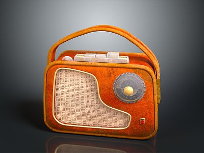 Radio Portable Radio Desk Radio Full Band Radio AC Radio 3d model