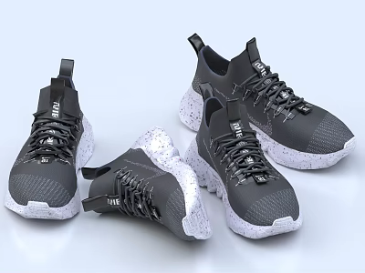 Shoes Running Shoes sneaker Shoes Basketball Shoes Football Shoes 3d model