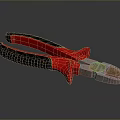 Professional Pliers With Red And Black Handles And Metal Cutting Jaws