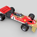 Formula One Racing Lotus 49c Game Racing 3d model