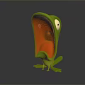 Frog Poison Frog Game Frog Reptile Cold Blooded Animal Reptile 3d model