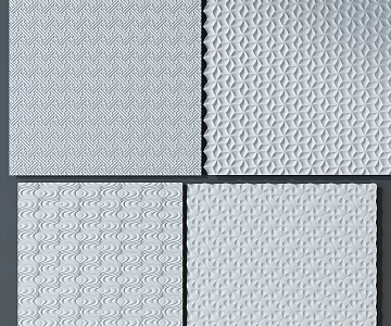 Modern wall decoration board 3d model