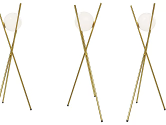 Modern Minimalist Tripod Floor Lamp Minimalist Light Luxury Metal Floor Lamp Post-modern Bedroom Floor Lamp Instagram Style Fashionable Floor Lamp 3d model