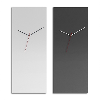 Modern Clock Minimalist Clock Pendant 3d model