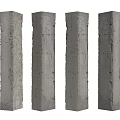modern column cement column concrete column cement member 3d model