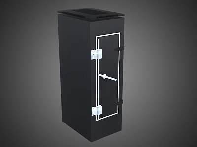 Shielding Cabinet Network Cabinet Server Cabinet Room 3d model
