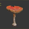 Detailed Human Skin Organ With Natural Hair Follicles And Smooth Texture