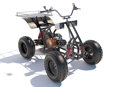 modern off-road vehicle 3d model