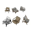 Wind Stool Sofa Stool Low Stool Shoe Changing Stool 3d model