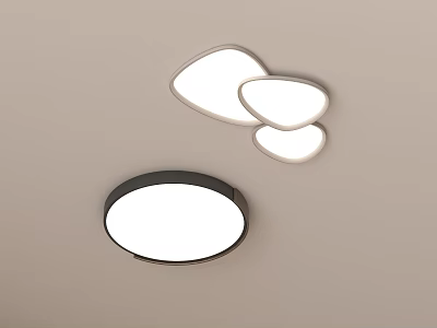 Modern Light Luxury Ceiling Lamp Ceiling Lamp Lighting Atmosphere Lamp Electrical Appliances 3d model