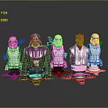 alien warrior alien warrior alien soldier alien army versus alien army 3d model