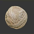 Soft Pink And White Yarn Ball For Daily Household Knitting Use