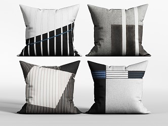 Modern pillow 3d model