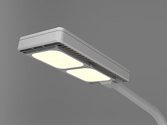 Modern street lamp head 3d model