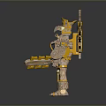 Robot Bird Science Fiction Eagle Mechanical Eagle Mechanical Bird Machine Eagle Mechanical Eagle Kite 3d model