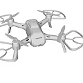 Recreational Drone For Kids With Four Propellers Protective Rings And Camera