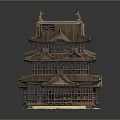 ancient architecture, ancient architecture, historical architecture, ancient architecture, traditional architecture, ancient architecture, classical architecture 3d model