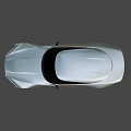 Sleek Black Sports Car With Futuristic Design And Large Alloy Wheels