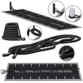 Heavy Duty Battle Rope And Durable Power Lifting Mat For Strength Training Equipment