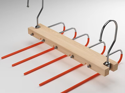 Modern Hanger Retractable Hanger 3d model