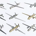 Multiple Different Types of Drones Displayed with Various Designs and Shapes