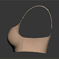 Daily Life Essential Pink Bra With Adjustable Straps And Golden Clasps Design