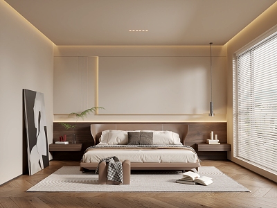 Simple Bedroom 3d model