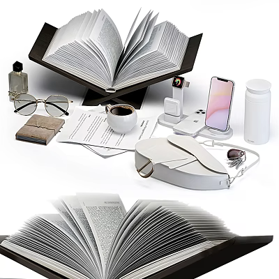 Modern desk ornaments desk ornaments 3d model