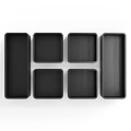 Stylish Double Sofa with Black Upholstery and Wooden Accents for Modern Living Room Decor