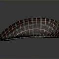 Classic Fashionable Round Top Hat With Red Green White Plaid Pattern Design