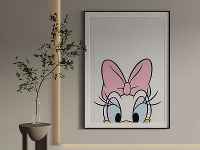decorative painting 3d model