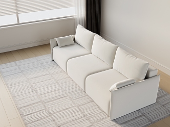 Modern Multiplayer Sofa 3d model