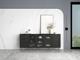 Modern Sideboard 3d model