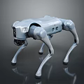 Four Legged Mechanical Robot Dog With Modern Design And Sensor Features