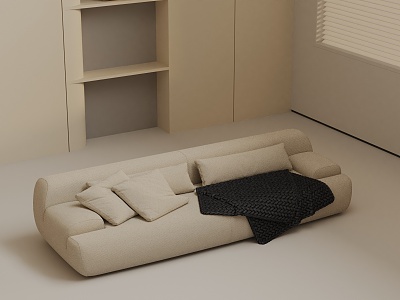 Three-seat sofa model