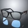 Stylish Black Square Frame Eyewear As Fashionable Jewelry Accessory Piece