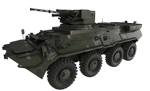 armored vehicle 3d model