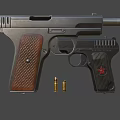 Weapon class pistol 3d model