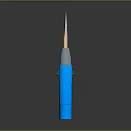 SHARPER Blue Pencil Sharpener With Arrow Design Manual Operation And Stable Base