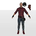 Characters 3d model