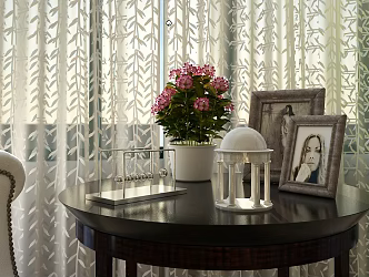 Jane European Photo Frame Gazebo 3d model