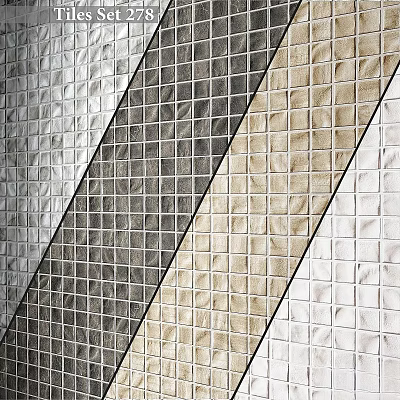 Italian Component Tile Ceramic Porcelain Mosaic Marble 3d model