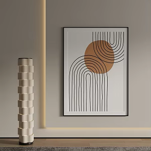 decorative painting 3d model