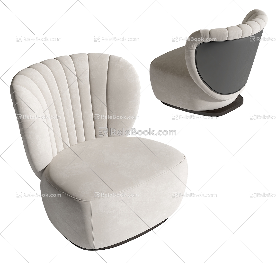 Poliform single sofa 3d model