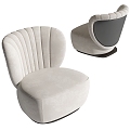 Poliform single sofa 3d model