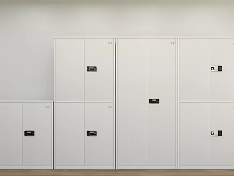 Password Cabinet Security Cabinet File Cabinet Steel File Cabinet Steel Bookcase Iron Cabinet Bookcase Combination Cabinet 3d model