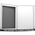 Smart Cotton Future Journey Themed Photo Spot With Open Display And Modern Design