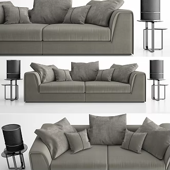 Fendi Casa Prestige sofa 3d model