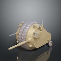 Sci-fi Tank Cartoon Tank Sci-fi Vehicle Sci-fi Vehicle World of Tanks Tank War Anime Tank 3d model